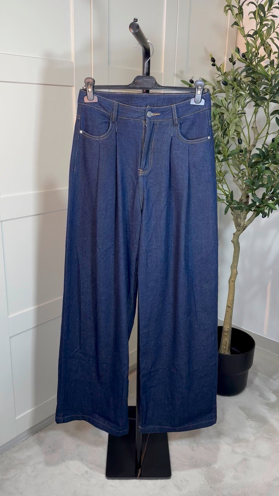 Pantalon en jean brut oversize