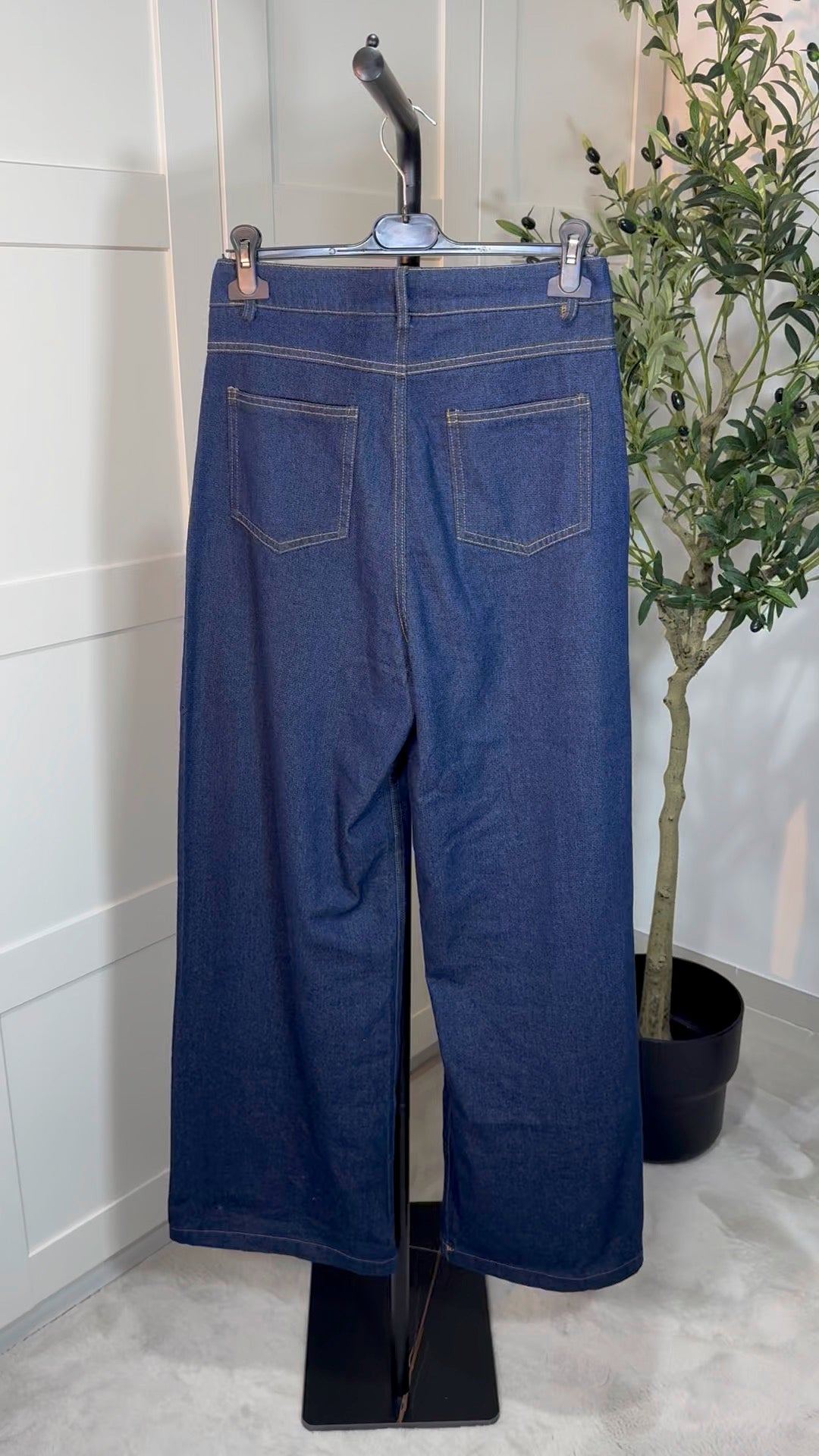 Pantalon en jean brut oversize