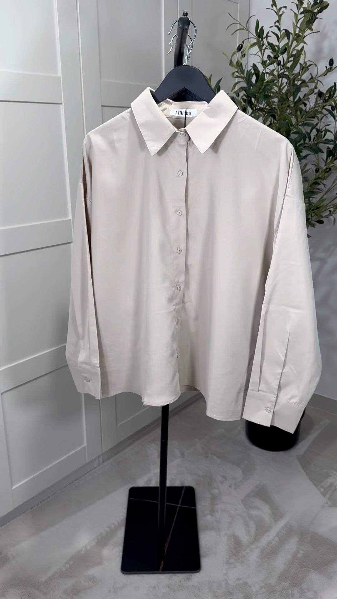 Chemise basique manches longues